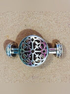 Brighton Color Clique Cord Ferrara ornament Pierced silver Fits Clique cords